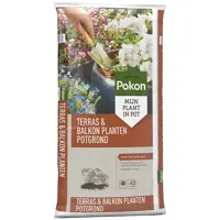 Terras en balkon potgrond, rhp, Pokon, 40 liter - afbeelding 1