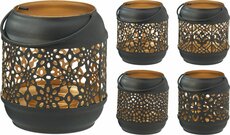 theelicht lantaarn zwart 85mm, per stuk - afbeelding 2