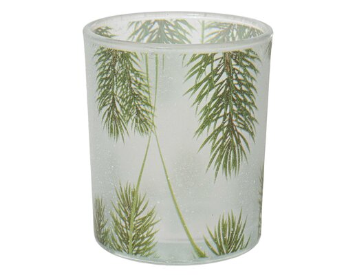 Theelichthouder glas, D 7 cm