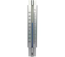 Thermometer metaal design 29cm - afbeelding 2