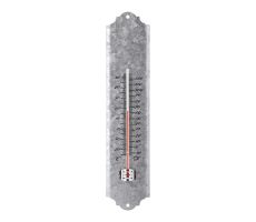 Thermometer, zink, l 6.7 cm, b 1.4 cm, h 30 cm - afbeelding 1