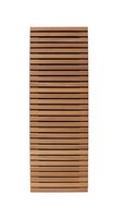 Thermovision Ayous enkelzijdig geschaafd latten paneel, recht horizontaal, 180 x 60 cm.