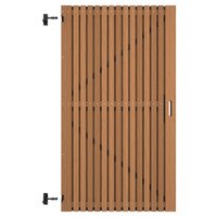 Thermovision Ayous geschaafd latten deur op verstelbaar frame, verticaal, 178 X 99 cm.