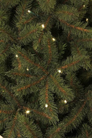 Toronto kerstboom groen met 240 led, 1043 tips - H215xD132cm - afbeelding 6