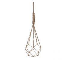 Touw yula l0b0h60cm bruin - afbeelding 1