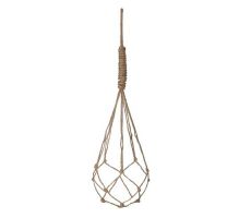 Touw yula l0b0h60cm bruin - afbeelding 2