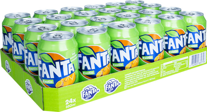 Tray FANTA exotic 24 x 330ml