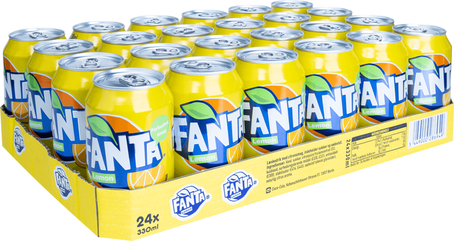 Tray FANTA lemon 24 x 330ml