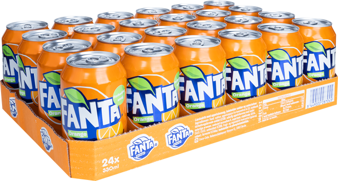 Tray FANTA orange 24 x 330ml