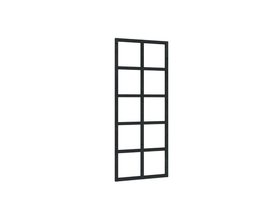 Trellis t.b.v. Douglasvision buitenverblijf Comfort, 89 X 224 cm, zwart geïmpregneerd