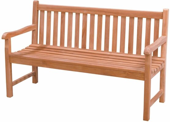 Tuinbank Coco teak 120 cm - afbeelding 1