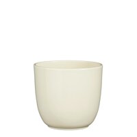 Tusca pot rond creme - H11 x Ø12 cm