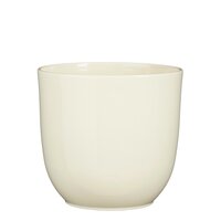 Tusca pot rond creme - h18,5xd19,5cm