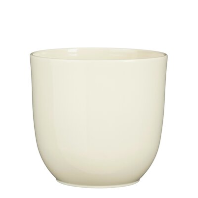 Tusca pot rond creme - h20xd22,5cm