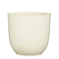 Tusca pot rond creme - H23 x Ø25 cm