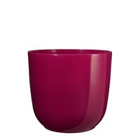 Tusca pot rond fuchsia - H16 x Ø17 cm