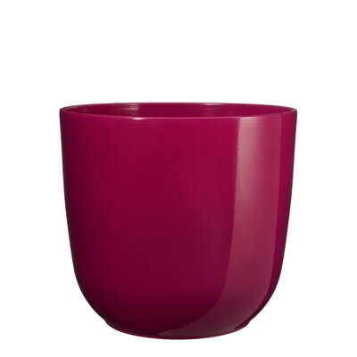 Tusca pot rond fuchsia - h18,5xd19,5cm