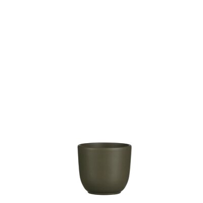 Tusca pot rond groen - H9 x Ø10 cm - afbeelding 1