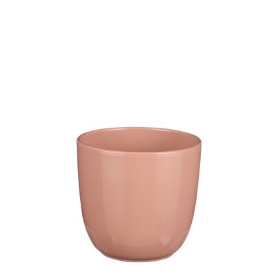 Tusca pot rond l.roze - h13xd13,5cm