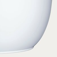 Tusca pot rond wit - h28,5xd31cm - afbeelding 3