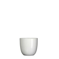 Tusca pot rond wit - H9 x Ø10 cm - afbeelding 1
