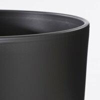 Tusca pot rond zwart mat - H25 x Ø28 cm - afbeelding 2