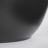 Tusca pot rond zwart mat - h28,5xd31cm - afbeelding 3