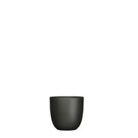 Tusca pot rond zwart mat - H9 x Ø10 cm - afbeelding 1