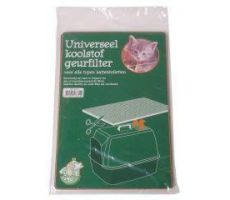Universeel koolfilter 30x20cm, geur filter kattenbak - afbeelding 2