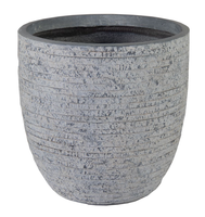 Utah Egg Pot Washed Grey D 25 cm, H 25 cm - afbeelding 4