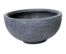 Utah Round Bowl Graphite D 36 cm, H 16.5 cm - afbeelding 2