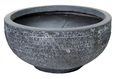 Utah Round Bowl Graphite D 36 cm, H 16.5 cm - afbeelding 5