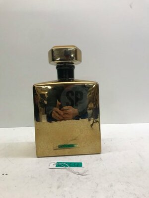 vaas 24cm goud met zwart - afbeelding 1