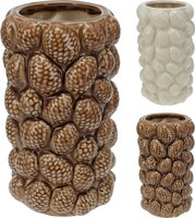 vaas dennenappel 16x28.3cm, per stuk - afbeelding 2