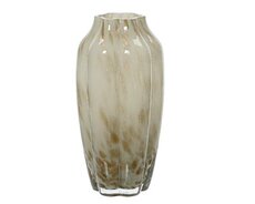 Vaas glas, D 14 cm, H 30 cm