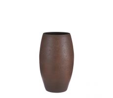 Vaas lester d30h50cm roest stone - afbeelding 1