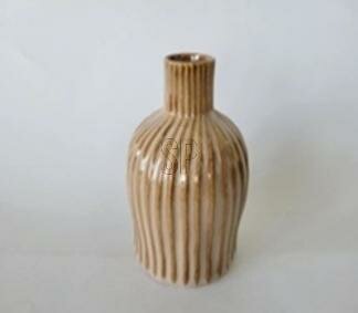 vaas met strepen, 10x15 cm, per stuk - afbeelding 1