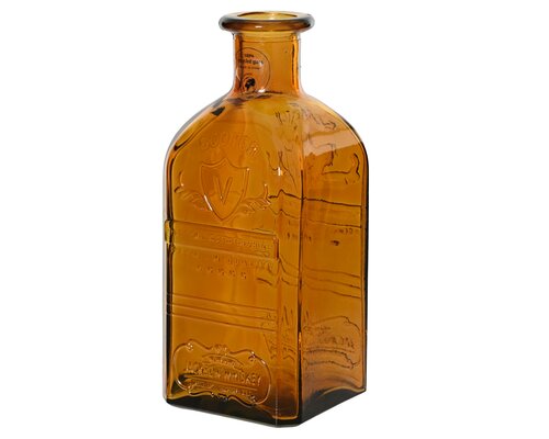 Vaas recycled glas, H 23 cm