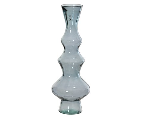 Vaas recycled glas, H 50 cm