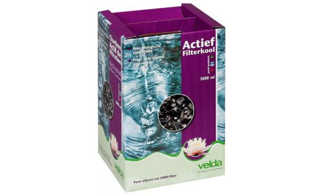 VELDA Actieve filterkool in net (doos) - afbeelding 1