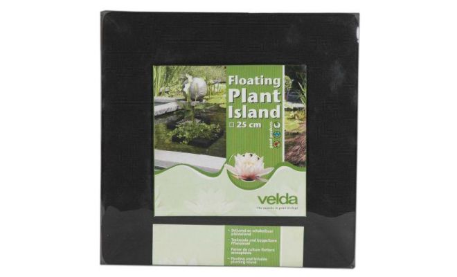 VELDA Floating plant island vierkant 25cm - afbeelding 1