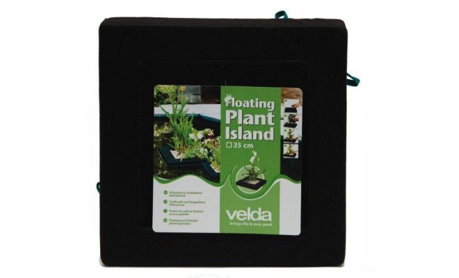 VELDA Floating plant island vierkant 35cm - afbeelding 1