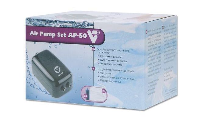 VELDA V-tech air pump set ap-50, luchtpomp - afbeelding 1