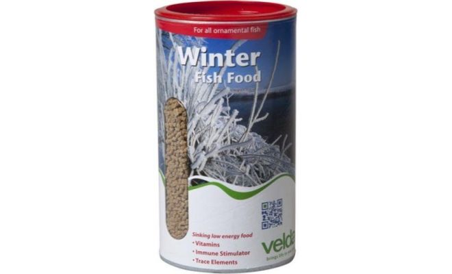 VELDA Winter fish food 675 g/1250ml