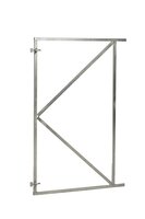 Verstelbaar stalen poortframe 100 x 155 cm, vuurverzinkt.