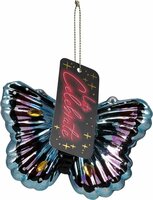 vlinder hang deco 9 x 2 x 6 cm - afbeelding 1
