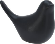 vogel 8cm zwart, per stuk