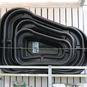 Voorgevormde vijvers