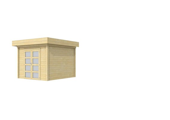 Vuren Topvision Bosuil, 300 x 300 cm, kleurloos geïmpregneerd.