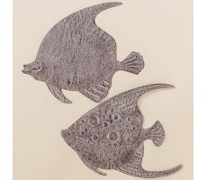 wall object fish Hanya per stuk 30 iron